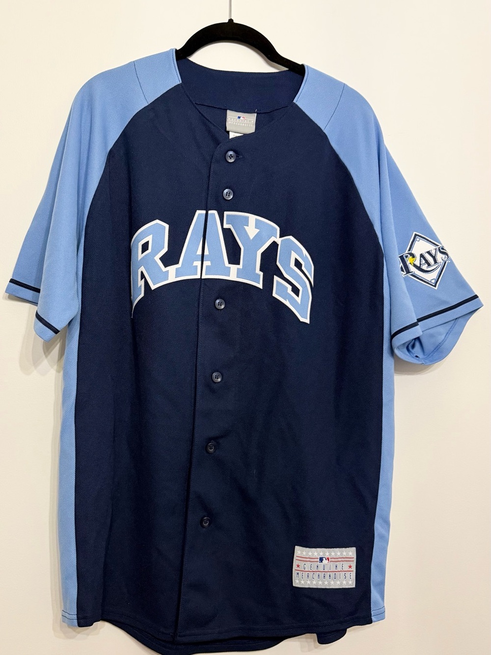 Tampa Bay Rays Evan Longoria #3 MLB Jersey Large